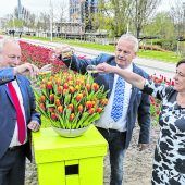 Tulpentaufe auf der Floriade Expo