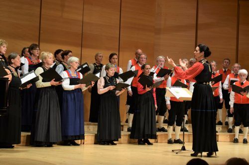 Die Wälder Chorgemeinschaft brillierte bei ihren beiden Konzerten.