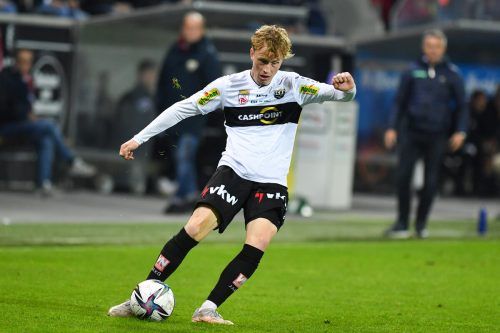 Altachs Außenverteidiger Samuel Mischitz machte gegen England eine gute Partie. gepa