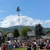 Maibaum in Höchst