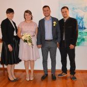 Selina Perner und Julian Regittnig