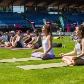 Vorbereitung mit Yoga