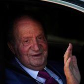 Juan Carlos auf Palast-Besuch