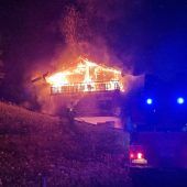 Brand in Hirschegg zerstörte komplettes Dachgeschoss. »A8