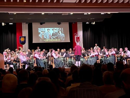 Frühjahrskonzert der Sonnenberger Harmoniemusik Nüziders. SHM Nüziders