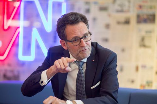 Gerhard Burtscher, Vorstandsvorsitzender der BTV. vn/Paulitsch