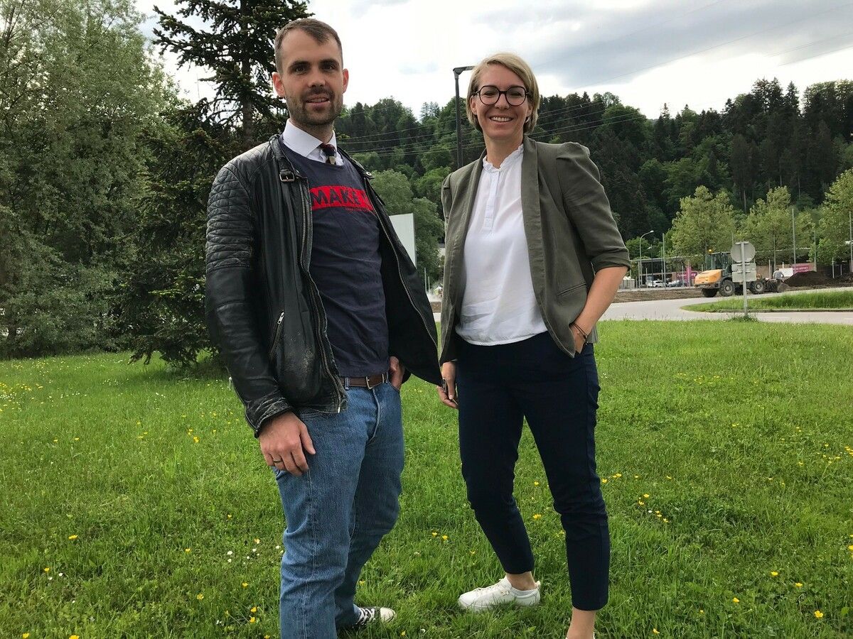 Katharina Fuchs und Guntram Bechtold bilden die Spitze des Familienverbandes.vn