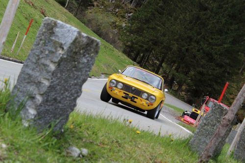 Heute fahren die Oldtimer ein Bergrennen auf der Silvretta Hochalpenstraße. Josef Manahl
