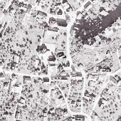 Mit der Kirche ums Dorf. Das 1950er-Jahre-Luftbild-Quiz