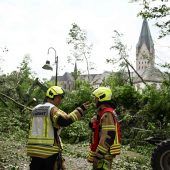 Schwere Schäden nach Unwetter „Emmelinde“ in Deutschland