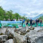 Donau Versicherung packt für saubere Umwelt mit an