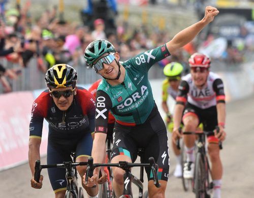 Jai Hindley feierte seinen zweiten Tagessieg bei der Italien-Rundfahrt. APA