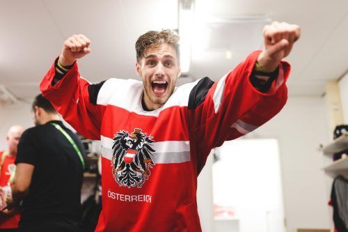 Jubel beim Dornbirner Kilian Zündel, einem der jungen Wilden im österreichischen Nationalteam. gepa