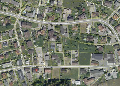 © Land Vorarlberg: data.vorarlberg.gv.at, BEv (DKM); maps4news