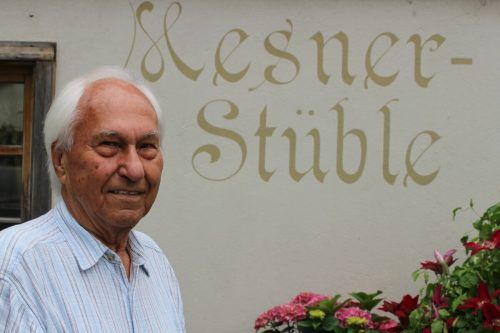 Lothar Fetz führte mit Zwillingsbruder Hermann die Bäckerei, ehe er das Mesnerstüble einrichtete und „seine“ Skischule gründete.