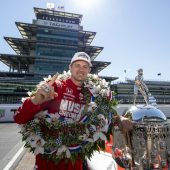 Schöner Scheck für Indy-Sieger Ericsson
