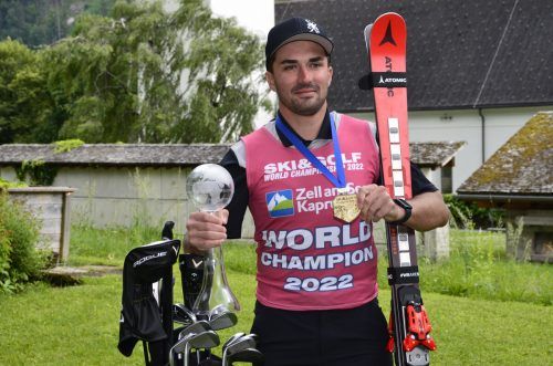 Michael Vonbank ist Ski&Golf-Weltmeister 2022. DOB