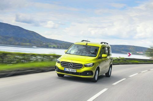 Mit der T-Klasse zieht ein Hauch Premium in das Small-Van-Segment ein. werk