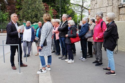 Mit Interesse verfolgten die Dornbirner Seniorenbund-Mitglieder die Erläuterungen von Mag. Werner Matt. Seniorenbund Dornbirn 50plus