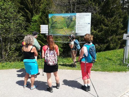 Monika Muther zeigte den Muttersberg als Naherholungsgebiet. Bludenz