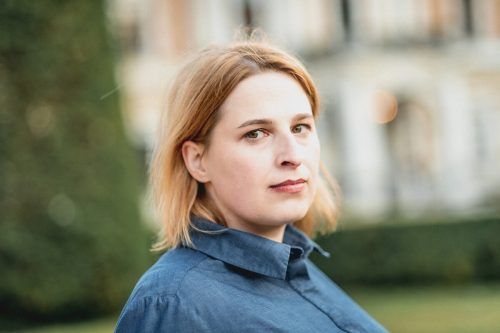 Natascha Strobl spricht im Kulturhaus in Dornbirn. Veranstalter