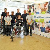AZV-Lehrlinge bauten ein spezielles Fahrrad