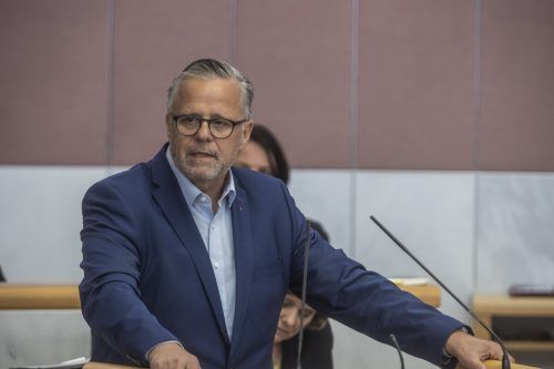 ÖVP-Klubobmann Roland Frühstück kritisiert die anonyme Anzeige gegen Christoph Thoma scharf. VN/Paulitsch