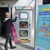 Der Kühlschrank in der Telefonzelle