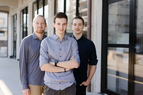 Raphael Ott, Ralf Pfefferkorn und Bernhard Gantner. Nina Bröll
