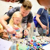 3100 kleine und große Forscher waren am Freitag unterwegs