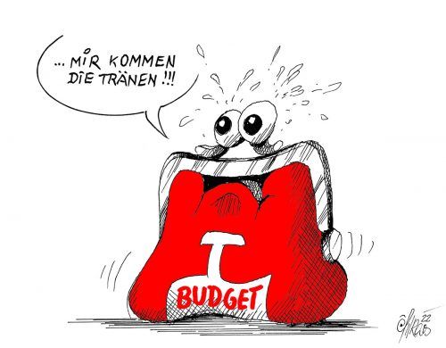 T . . . wie Teuerungs-Budget!