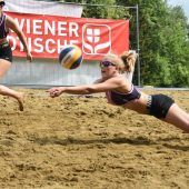 Volleyballfest in den Rheinauen