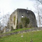 Großes Werkeln an der Burgruine Jagdberg