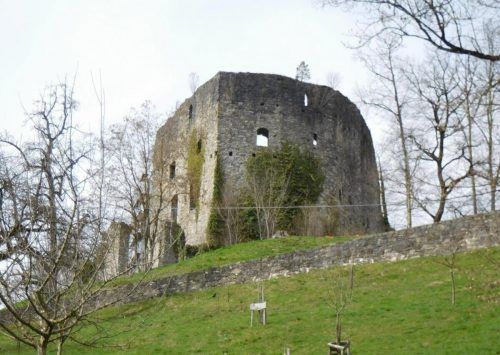 60.000 Euro werden heuer in die Instandhaltung der Ruine in Schlins investiert. MIMA