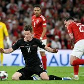 Österreichs Fußballteam unterlag in der Nations League Dänemark mit 0:2. »C1