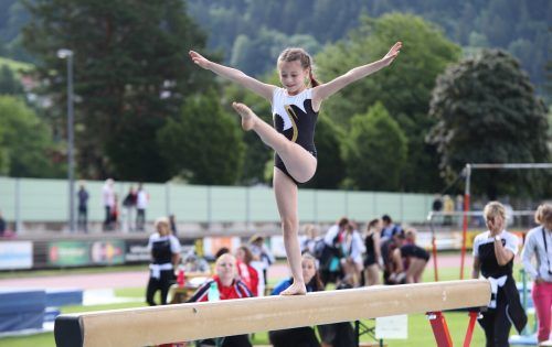 Alle Bewerbe beim Landesjugendturnfest werden im Freien ausgetragen. 