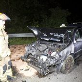 Familie mit zwei Kleinkindern bei Kollision auf Autobahn verletzt
