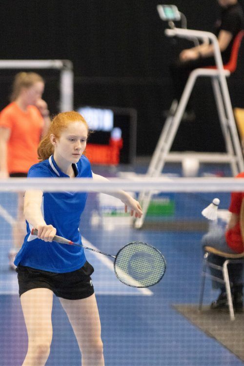 Anja Rumpold wurde ÖBV-U-22-Meisterin im Einzel und im Doppel. VN/Sams