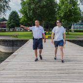 Damit das Baden Erholung bleibt