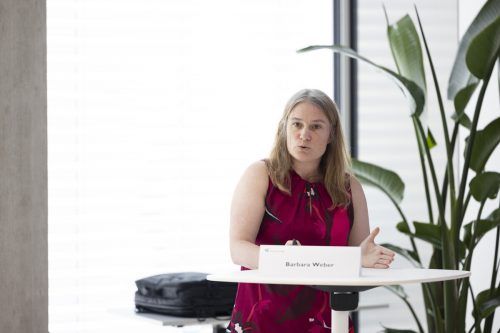 Barbara Weber, Dekanin der School of Computer Science an der HSG. Thalmann