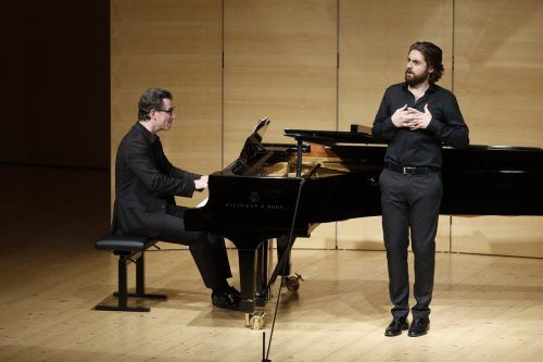 Bariton Konstantin Krimmel mit Pianist Daniel Heide.  schubertiade (2)