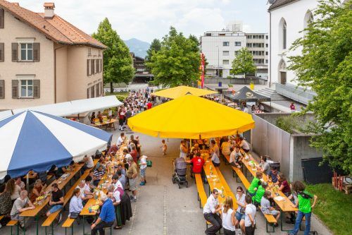 Bei traumhaftem Wetter feierte Weiler am vergangenen Wochenende das neue Gemeindeamt.  Gemeinde