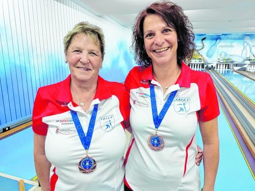 Bronze für Doris und Carmen Schatzmann. vbfkv