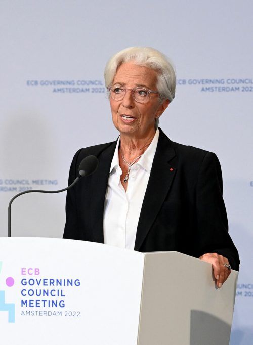 Christine Lagarde, Präsidentin der Europäischen Zentralbank. afp