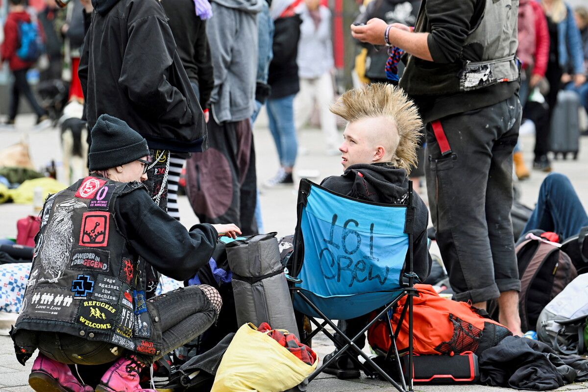 Bereits zum dritten Mal wollen Punks ihre Zelte in Sylt aufschlagen. reuters