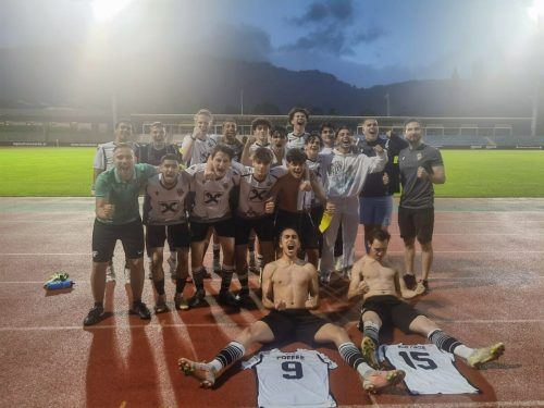 Der Jubel der U18 von SW Bregenz über den Finaleinzug war riesig. TK