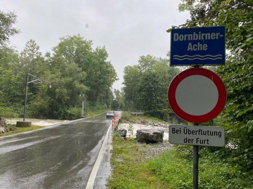 Der Klimawandel wird weitere Starkregenereignisse und Überflutungen bringen. Daher wird verstärkt in Vorarlbergs Hochwasserschutz investiert. VOL.at