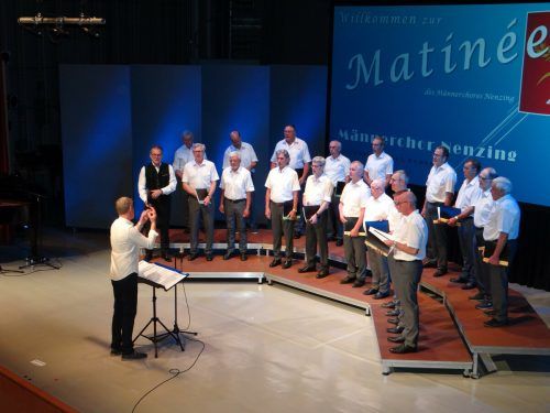 Der Männerchor Nenzing lädt am Sonntag zur Matinee. Männerchor Nenzing