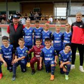 Im Einsatz für den Fußballnachwuchs