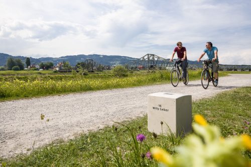 Die 100 Kilometer lange Hörroute wird am kommenden Sonntag mit einer Fahrradsternfahrt eröffnet. Startpunkt in Feldkirch ist um 11 Uhr in der Neustadt.  R. Walser
